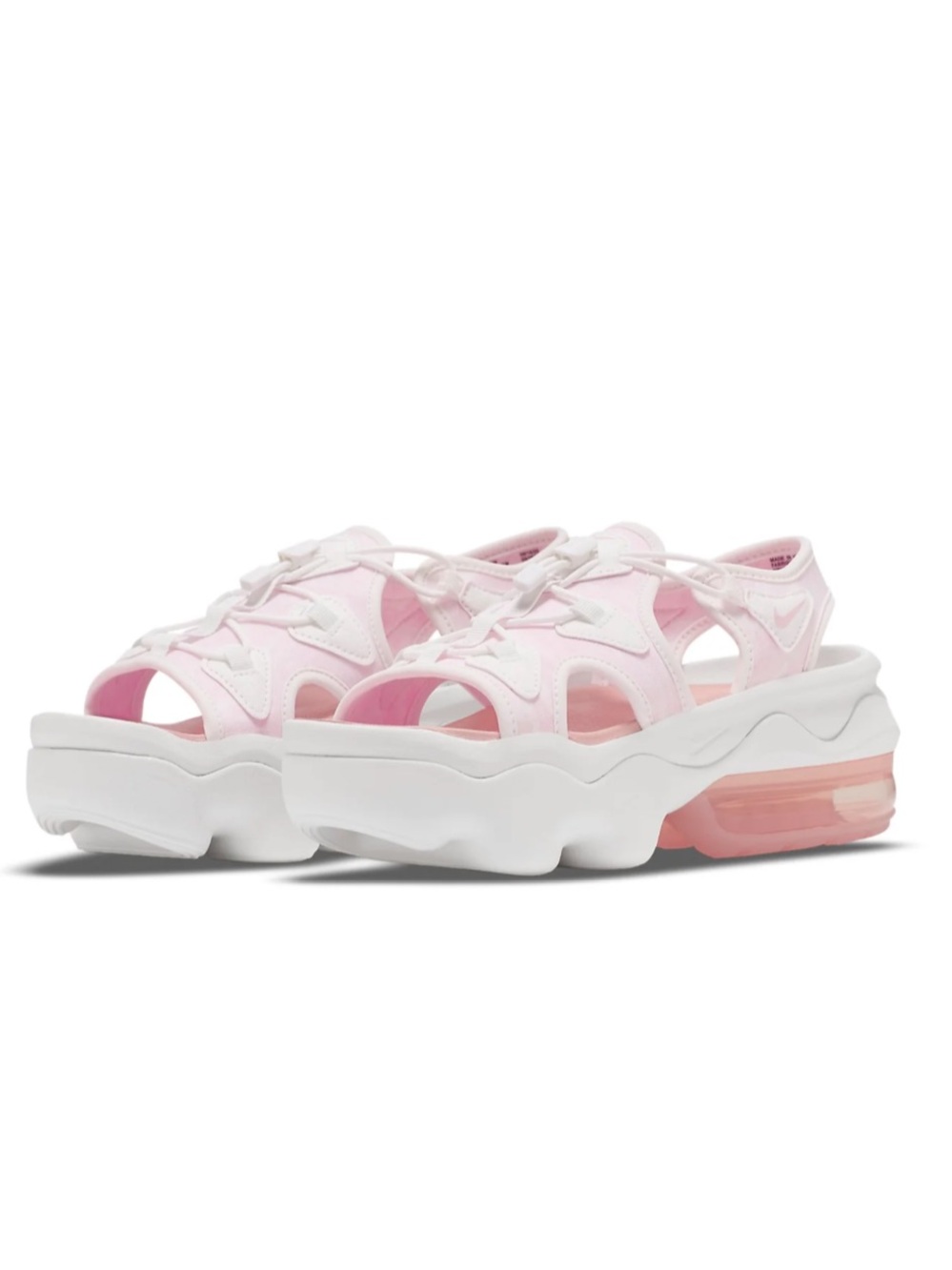 Nike Air Max Koko platform sandals pink & white - Picture 8 of 9